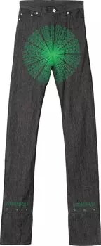 Брюки Hood By Air Raw Denim Pant #1 'Black', черный