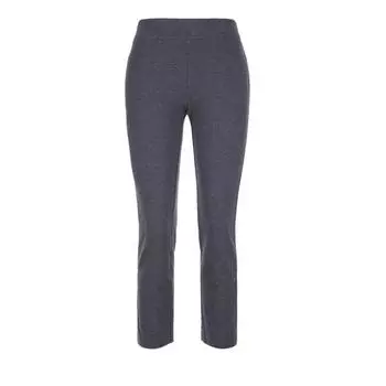 Брюки hose slim dark heather Norma Kamali, серый