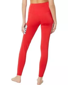 Брюки Hot Chillys Mec Pocket Print Tights, цвет Fiesta Nordic