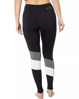 Брюки Hot Chillys Micro Elite Chamois Color-Block Tights, цвет Black/Granite/White