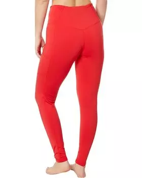 Брюки Hot Chillys Micro Elite Chamois Pocket Leggings, цвет Modern Red