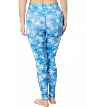 Брюки Hot Chillys Micro-Elite Chamois Printed Tights, цвет Marble Snowflake