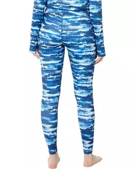 Брюки Hot Chillys Micro-Elite Chamois Printed Tights, цвет Salt Water