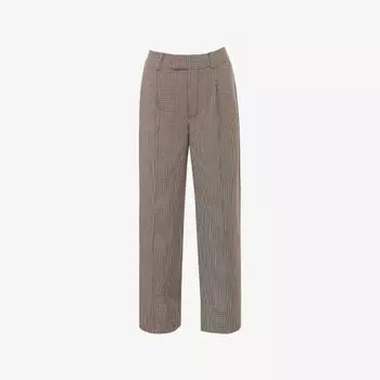 Брюки House Of Cb Hayden с эластичным плетением, коричневый