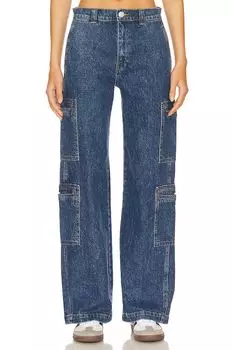 Брюки Hudson Jeans High Rise Welt Pocket Cargo Wide Leg, цвет Wonderland