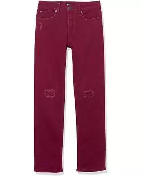 Брюки Hudson Straight Leg Twill Pants in Magenta Purple, цвет Magenta Purple