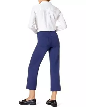 Брюки HUE Pontease Cropped Flare Pants, цвет Peacoat