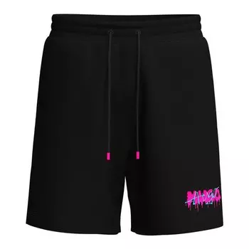 Брюки HUGO Dapalmi 10257319 Sweat, черный
