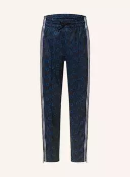 Брюки HUGO im Jogging-Stil DATALAS Slim Fit mit Galonstreifen, темно-синий