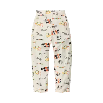 Брюки Human Made Printed Chino 'White', белый