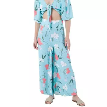 Брюки Hurley Poppy Wide Leg, синий