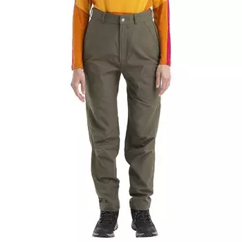 Брюки Icebreaker Hike Merino, зеленый