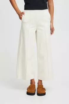 Брюки ICHI Culotte, натуральный