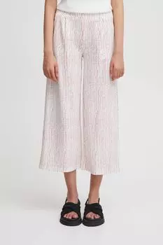 Брюки ICHI Stoffhose IHKATE WIDE PA3 20118684, белый