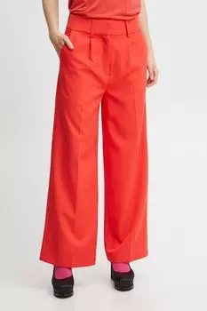 Брюки ICHI Stoffhose IHLEXI PA5 20118085, красный