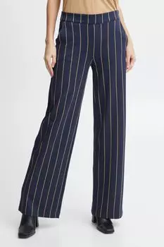 Брюки ICHI Stoffhose IHRUTI WIDE PA12 20118126, серый