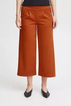 Брюки ICHI Stoffhose, коричневый