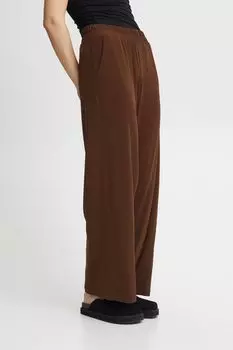 Брюки ICHI Stoffhose, коричневый