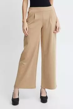 Брюки ICHI Stoffhose, коричневый