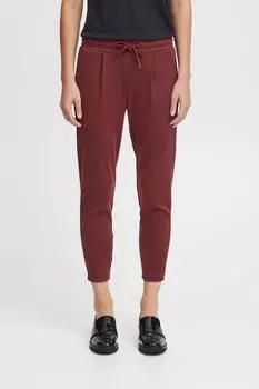 Брюки ICHI Stoffhose, красный