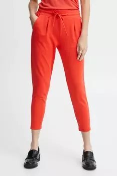 Брюки ICHI Stoffhose, красный