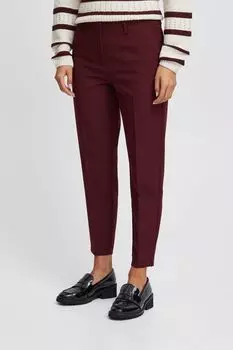 Брюки ICHI Stoffhose, красный