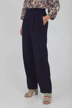 Брюки ICHI Stoffhose, серый