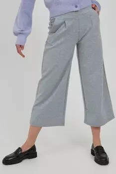 Брюки ICHI Stoffhose, серый