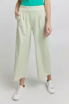 Брюки ICHI Stoffhose, зеленый