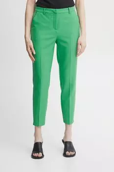 Брюки ICHI Stoffhose, зеленый