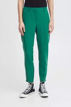 Брюки ICHI Stoffhose, зеленый