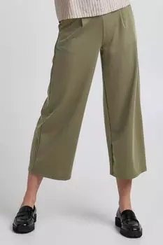 Брюки ICHI Stoffhose, зеленый