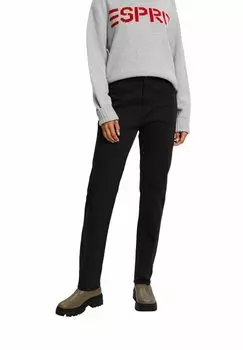 Брюки Iconic Slim Esprit, черный