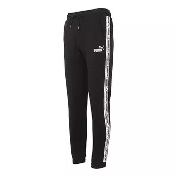 Брюки iconic t7 track pants 'black' Puma, черный