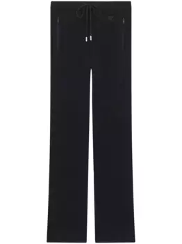 Брюки iconique в рубчик Courrges, черный