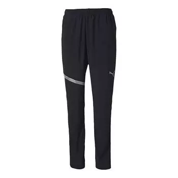 Брюки ignite woven running pants 'black' Puma, черный