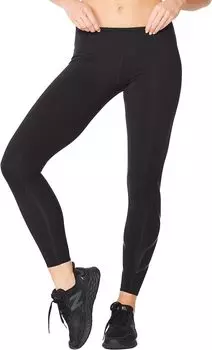 Брюки Ignition Mid-Rise Compression Tights 2XU, цвет Black/Nero