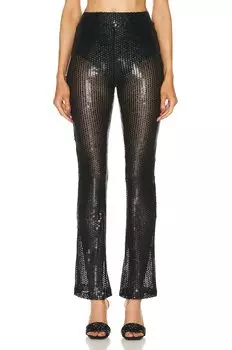 Брюки Ila Holly See Through Trouser, черный