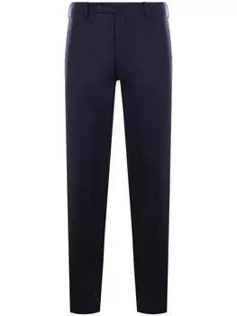 Брюки Incotex из натуральной шерсти пошиты на заказ, синий
