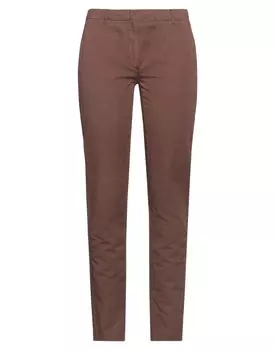 Брюки Incotex, темно-коричневый