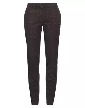 Брюки Incotex, темно-коричневый