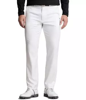Брюки индивидуального кроя из эластичного твила Polo Ralph Lauren RLX Golf Performance, белый