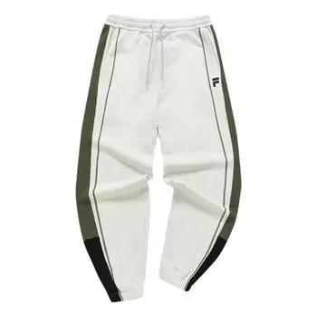 Брюки inline urban tech pants 'white green' Fila Fusion, белый