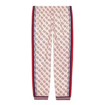 Брюки interlocking gg joggers 'beige' Gucci, бежевый