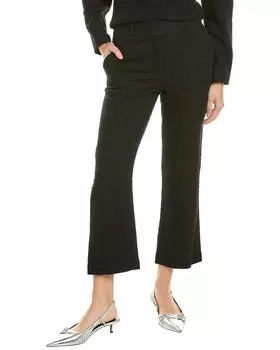 Брюки IRO Abema из смесовой шерсти, черный