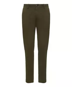 Брюки из эластичного хлопка Boggi Milano, зеленый
