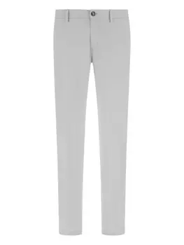 Брюки из эластичного хлопка/тенсела Boggi Milano, серый