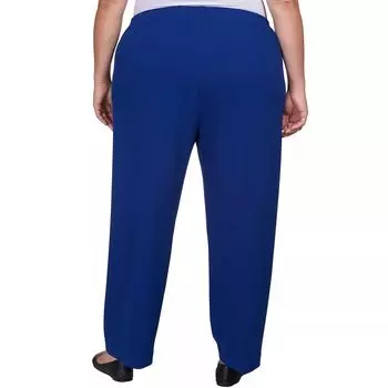 Брюки из эластичного крепа с аквалангом размера плюс Alfred Dunner Alfred Dunner