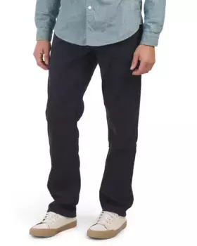 Брюки из эластичного твила Chaps, цвет American Navy