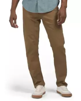 Брюки из эластичного твила Chaps, цвет Bronze